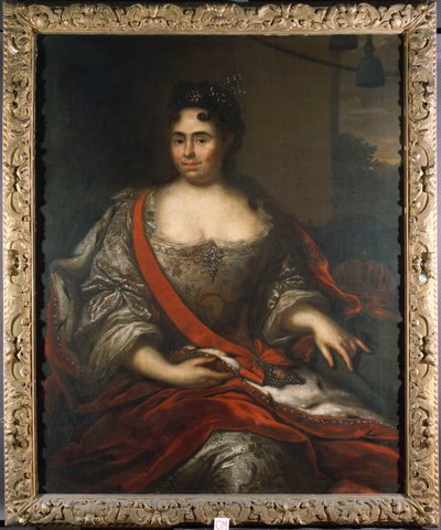 Portrait of Queen Catherine I of Russia by Arnold Boonen