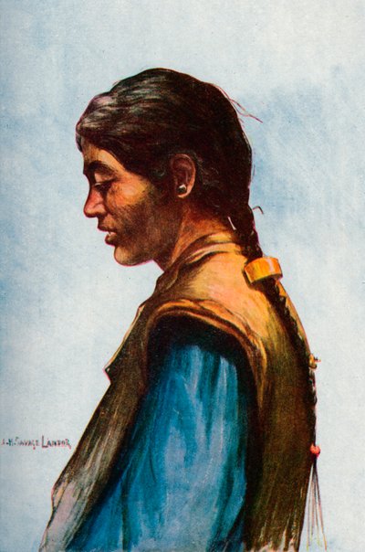 A Typical Tibetan by Arnold Henry Savage Landor