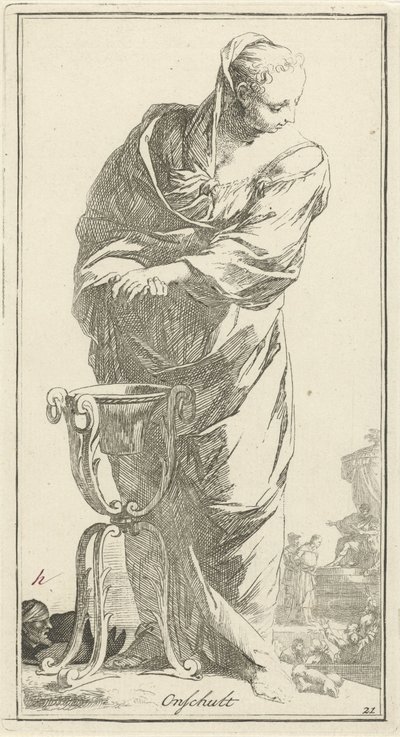 Personification of Innocence by Arnold Houbraken