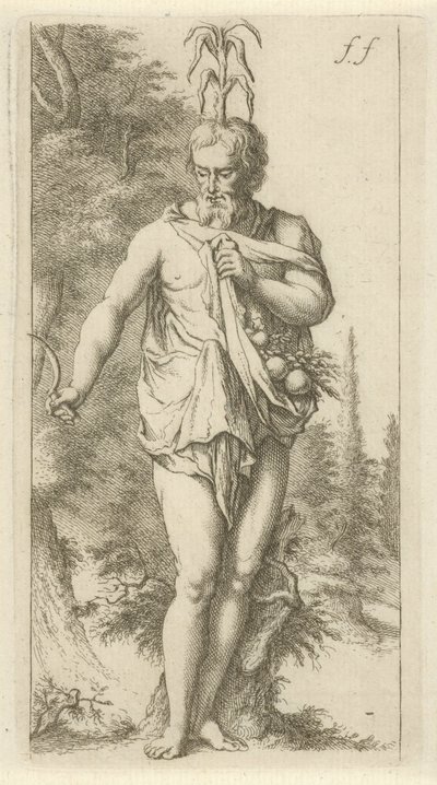 Priapus by Arnold Houbraken