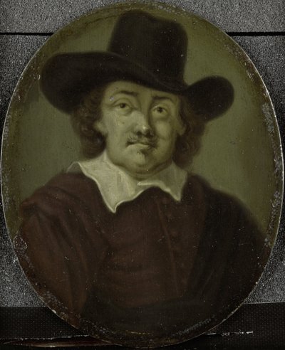 Portrait of Jeremias de Decker by Arnoud van Halen