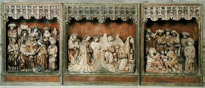Altarpiece, from Kalkar, Lower Rhine, c.1483 by Arnt von Zwolle