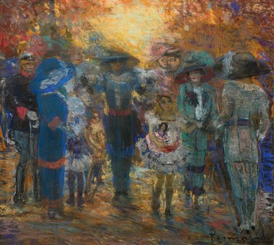Mondanity, c.1911 by Aroldo Bonzagni