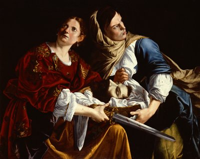 Judith and Her Maidservant with the Head of Holofernes by Artemisia Gentileschi