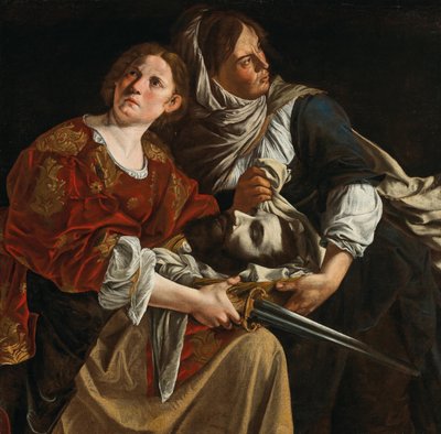 Judith with the Head of Holofernes and a Servant by Artemisia Gentileschi