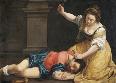Jael and Sisera by Artemisia Gentileschi