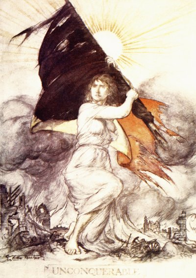 Unconquerable by Arthur (after) Rackham
