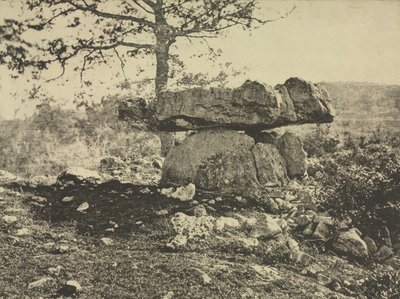 Dolmen, Cap del Puetch, Ariège, France by Arthur A. Taylor