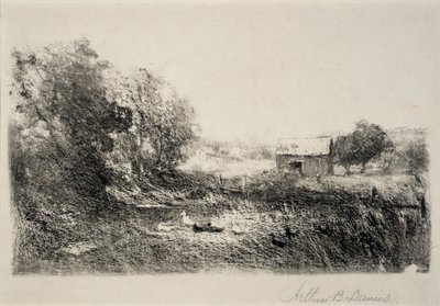 Duck Pond by Arthur B. Davies