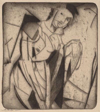 Figure in Glass by Arthur B. Davies