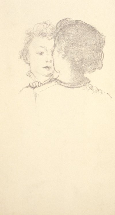 Rab (facing a woman) by Arthur B. Davies