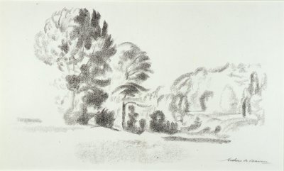Shore of Rockland Lake by Arthur B. Davies