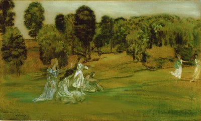 The Hours and the Freedom of the Fields by Arthur Bowen Davies