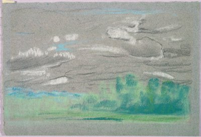 Pastel from A.B. Davies Book, Edition -32, 50 by Arthur Bowen Davies