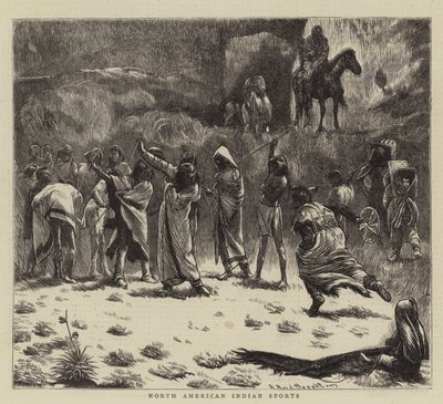 North American Indian Sports by Arthur Boyd Houghton