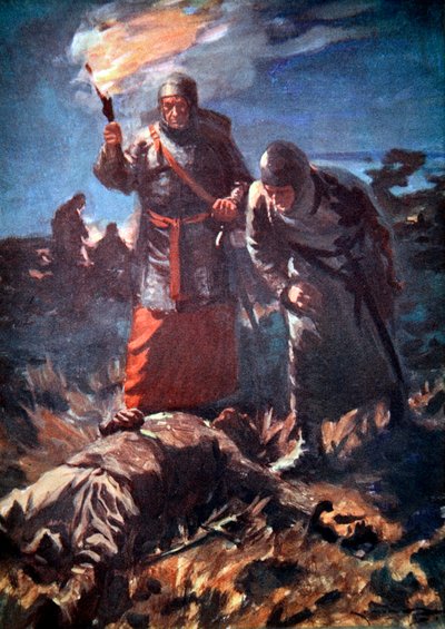 Aftermath of the Battle of Legnano, Italy, 1176 by Arthur C Michael