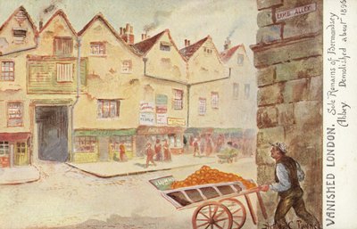 Vanished London - Sole Remains of Bermondsey Abbey, Demolished about 1896 by Arthur Charles Payne