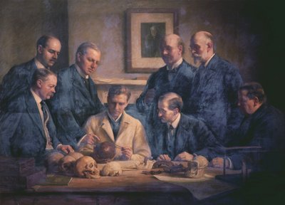 Discovery of the Piltdown Man in 1911 by Arthur Claude Cooke