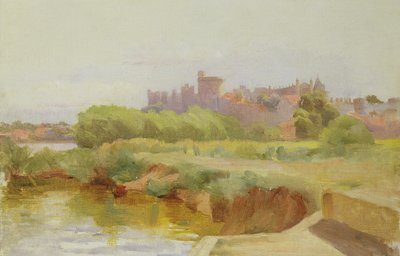 View of Windsor Castle by Arthur Claude Cooke