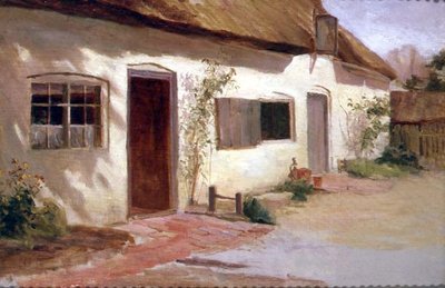 View of a Cottage by Arthur Claude Cooke