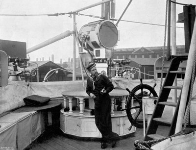 A Holophote on Board HMS Imperieuse by Arthur Debenham