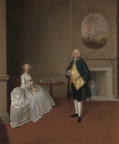 Mr. and Mrs. Hill by Arthur Devis