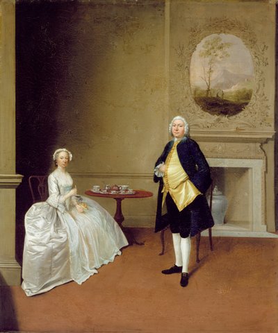 Mr and Mrs Hill by Arthur Devis