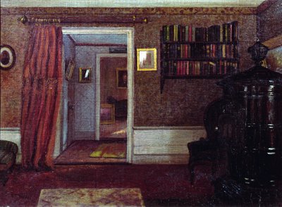 The Parlour Stove, c.1900 by Arthur F. Davies