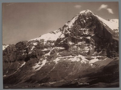 View of the Eiger in the Bernese Alps (Panorama of the Jungfrau Range) by Arthur Gabler