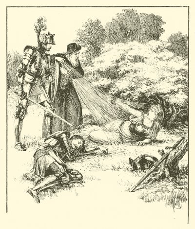 Sir Guyon, The Bower Of Bliss by Arthur George Walker