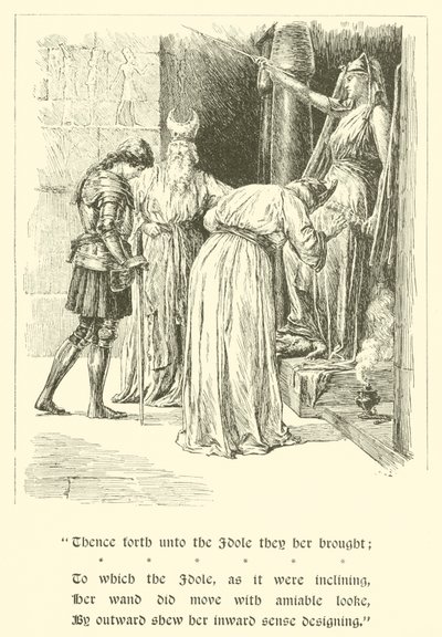 The Adventures Of Sir Artegall, Radigund And Britomart by Arthur George Walker