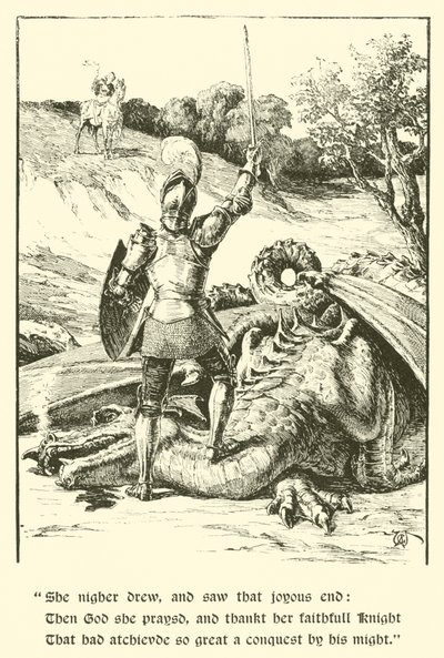 The Red Cross Knight, The Last Fight by Arthur George Walker