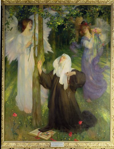 The Cloister or the World by Arthur Hacker