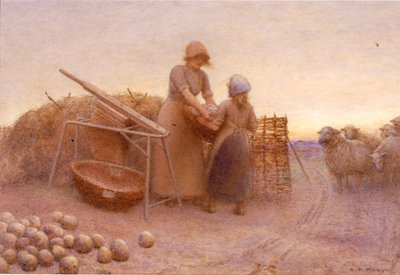 The Turnip Cutter by Arthur Hardwick Marsh