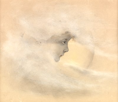 Peter Pan, or Boy in the Moon, c.1910 by Arthur Herbert Buckland