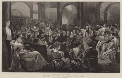 A Concert at The Imperial Institute by Arthur Hopkins