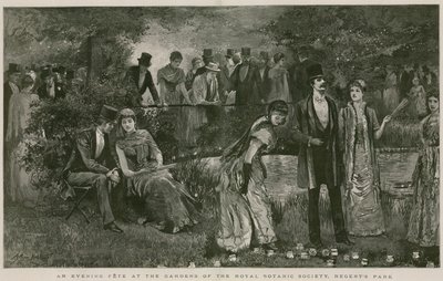 An Evening Fete at the Gardens of the Royal Botanic Society, Regent