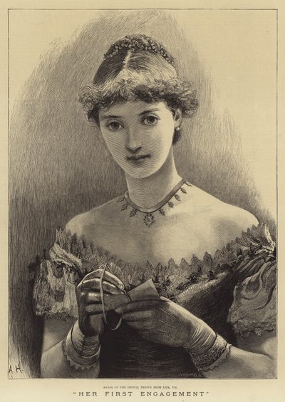 Her First Engagement by Arthur Hopkins