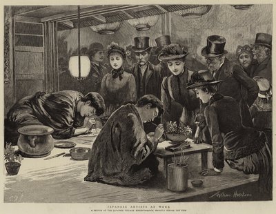 Japanese Artists at Work by Arthur Hopkins