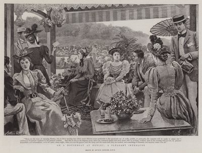 On a Houseboat at Henley, a Pleasant Interlude by Arthur Hopkins