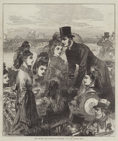 The Oxford and Cambridge Boat-Race, An Old Varsity Oar by Arthur Hopkins