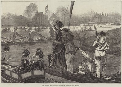 The Oxford and Cambridge Boat-Race, Cheering the Victors by Arthur Hopkins