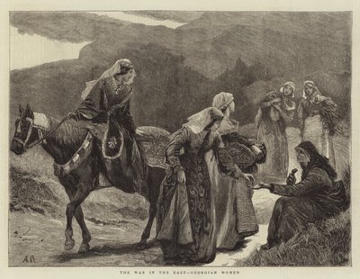 The War in the East, Georgian Women by Arthur Hopkins
