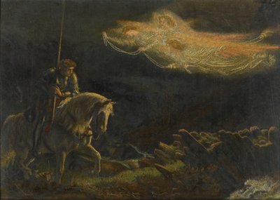 Sir Galahad: The Quest for the Holy Grail by Arthur Hughes