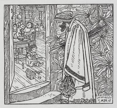 Hans Christian Andersen: Ole Luk-Oie by Arthur Joseph Gaskin