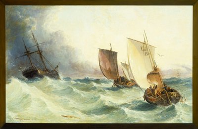 A Race for the Derelict by Arthur Joseph Meadows