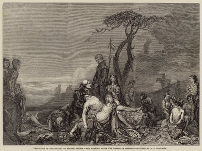 The Morning After the Battle of Hastings by Arthur Joseph Woolmer