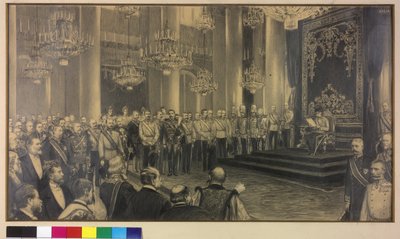 Emperor Franz Joseph I by Arthur Lajos Halmi
