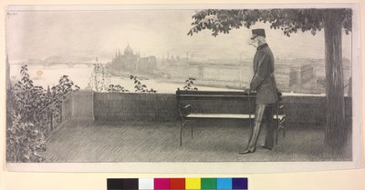 Emperor Franz Joseph I of Austria by Arthur Lajos Halmi