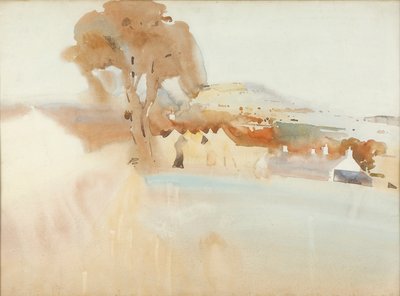 Scottish Farm by an Estuary by Arthur Melville